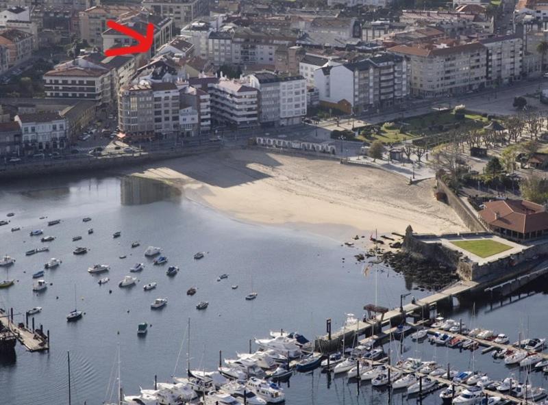Apartamento Baiona Centro Al Lado Parador Y Playa Екстериор снимка